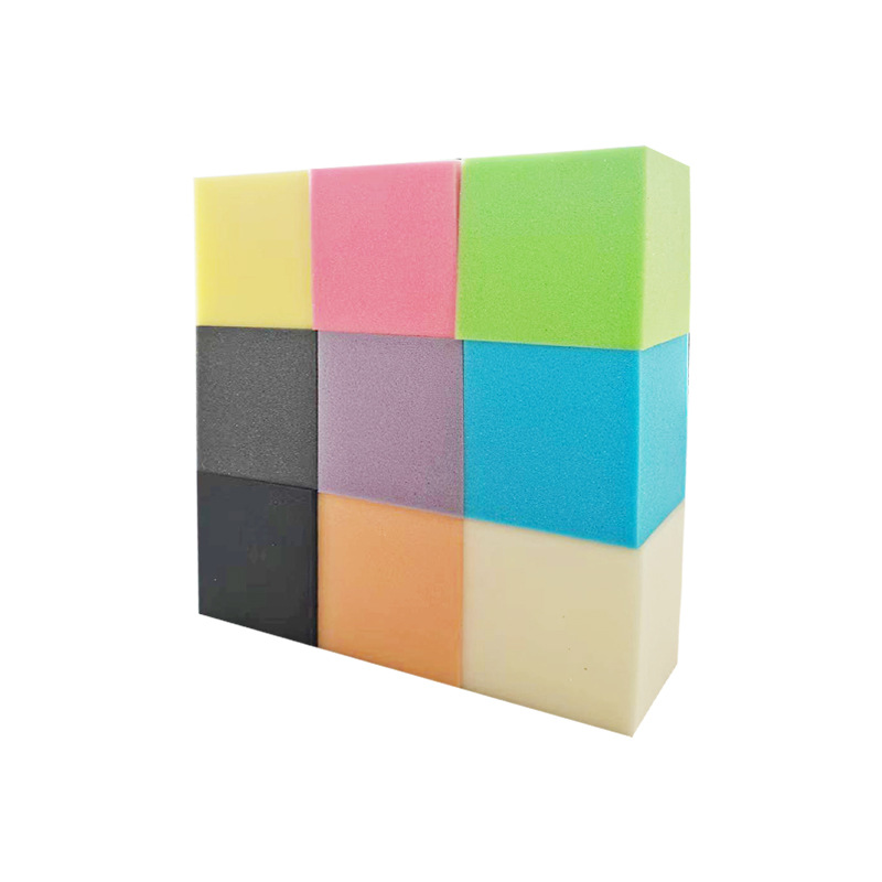 Заводская цена, мягкий полиуретановый губчатый блок, губка для батута, черная губка, губчатые кубики для пены