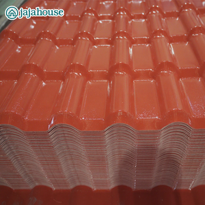 Feuilles de <span class=keywords><strong>toiture</strong></span> en PVC anti-corrosion d'<span class=keywords><strong>isolation</strong></span> phonique de rétention de couleur Tuile espagnole Tuiles en PVC ASA - Product Image 1