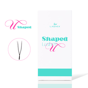 Extensions de <span class=keywords><strong>cils</strong></span> en <span class=keywords><strong>soie</strong></span> synthétique naturelle Private Label Double Classic U YY Lash 2D 3D 4D 5D 6DU - Product Image 2