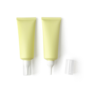 Tubo Exprimible de Plástico Mate Naranja de 100 ml, Envase Cosmético de PE con Tapa Abatible, Logotipo Personalizado, Crema de Manos, Loción, Limpiador Facial - Product Image 4