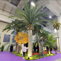 2025 nouveaux produits gros faux troncs d'arbres extérieur métal grandes plantes artificielles palmiers Date palmier grand arbre