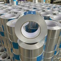 Ruban adhésif en aluminium détectable par les détecteurs de métaux, étanche et ignifuge, pour la réparation de tuyaux, directement de l'usine HVAC