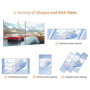 Độ sáng cao kỹ thuật số hiển thị áp phích được xây dựng trong loa trợ lý giọng nói OEM SDK cho Windows điều hành trong nhà trung tâm mua sắm CMS - Product Image 4