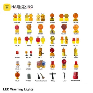 ไฟกระพริบสีเหลืองอำพัน2 LED สวิตช์ภายนอกชาร์จไฟได้ไฟกระพริบพลังงานแสงอาทิตย์ - Product Image 6