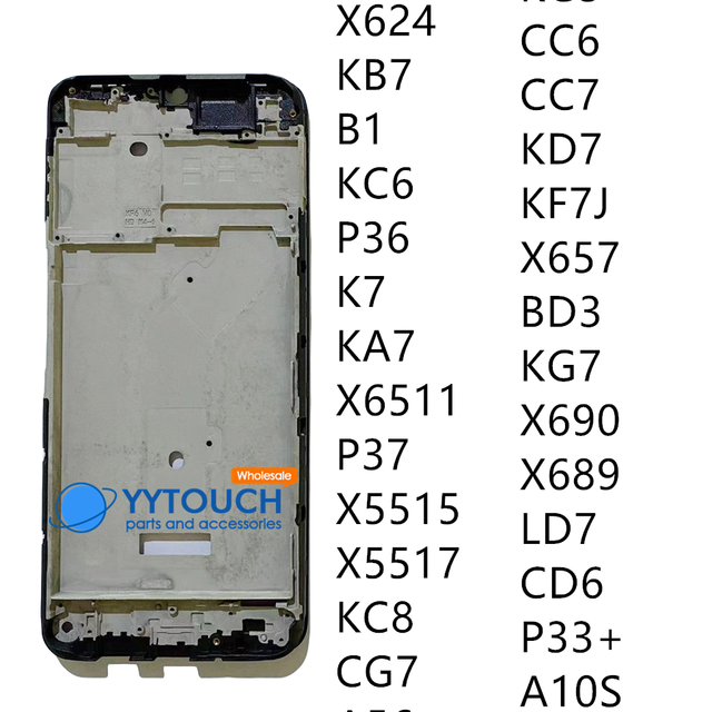 Best Quality Middle Frame for Infinix  Front Frame Housing Bezel Repair Parts