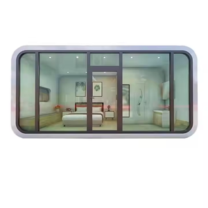 Pod de Glamping Éco-Touristique Moderne et Bureau/<span class=keywords><strong>Studio</strong></span> Préfabriqué pour Jardin, Maison Mobile Type Cabine Apple - Product Image 3