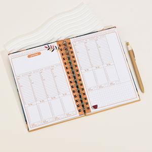 Agenda Personalizada al por Mayor con Impresión a Todo Color, Encuadernación en Espiral, Lista de Tareas Diarias, Planificador Semanal 2027 - Product Image 4