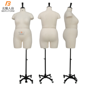 BEIFU FORMA Femminile Più Il Formato Mannequin per Sarti Drappeggi Grande Vestito Della Signora Forma Con Rimovibile Arms Donne Manichino Regolabile manichino - Product Image 5