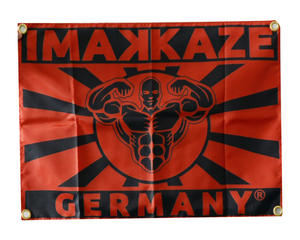 Spanduk Acara Promosi Bendera Kain Polyester Mesh Digital Printing Custom 3x5ft (90x150cm) dengan Lubang Gantungan - Product Image 4