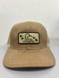 Custom Structured <b>Snapback</b> Adjustable Waterproof Waxed Cotton Rope Baseball Hat Canvas/Cotton Fabric INJAE VINA - Product Image 6
