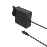 Cargador PD USB-C Ultra Delgado de 140W al por Mayor, ODM, Negro/Blanco, Enchufe UK/US/AU/EU, Solución GaN para Oficina