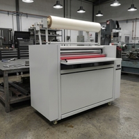 Nouvelle machine à plastifier électrique HY 950 mm semi-automatique 1800 W 0-7 m/min pour la protection de surface après le post-traitement des boîtes