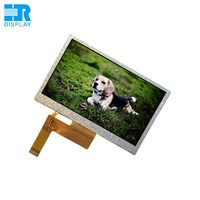 Módulo de Pantalla LCD TFT de 4.3 Pulgadas, Interfaz SPI/I2C, Conector de 18 Pines, Resolución WQVGA, Retroiluminación LED de 16 LED, Brillo de 1000 cd/m