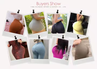 Leggings taille haute sans couture pour femmes grandes tailles, avec rembourrage fessier en silicone doux, finesse optimale, antibactérien, respirant, élégant