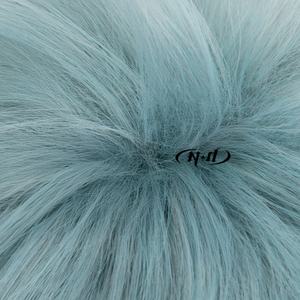 Perruques de cosplay fabriquées à la machine ND Shinichi Okazaki, postiche de cheveux <span class=keywords><strong>Nana</strong></span> Anime, pour Halloween, fête costumée, Comic Con, Coser, résistantes à la chaleur - Product Image 6