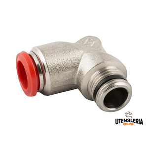 Racores en L cónicos macho Aignep 50100 para aire comprimido (10 uds) - Product Image 1