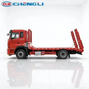 Factory Directly Sale CLW 400 HP 8X4 20 Ton Road Low <b>Flatbed</b> Light Obstacle Wrecker <b>Truck</b> - Product Image 4