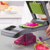 Hachoir à légumes Accessoires de cuisine Coupe-légumes Ustensiles Nourriture Oignon Mandoline Trancheuse à légumes Pomme de terre Fromage