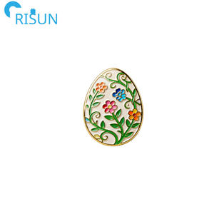Usine Oeuf Chat Patte Lapin Émail Broche Logo Personnalisé Émail Feux D'artifice Joyeuses Pâques Dragon <span class=keywords><strong>Wyvern</strong></span> Oeuf Paillettes Épinglette Badge Broche - Product Image 4