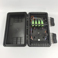 Boîtier de terminaison et de distribution de fibre optique FTTH IP68 avec répartiteur 1x16 et 1x8 intégré (CTO/NAP/FAT)