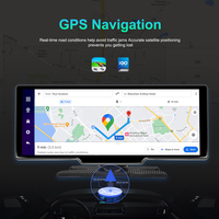 Radio de coche Android con pantalla Carplay portátil de 10,26 \ "con 4 + 64G WiFi GPS compatible con la aplicación de instalación de YouTube Trend USA AU GPS incorporado