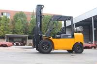 Forklift Dual Fuel Berkinerja Tinggi LPG Bensin 3 Ton 5 Ton 7 Ton untuk Logistik dan Industri