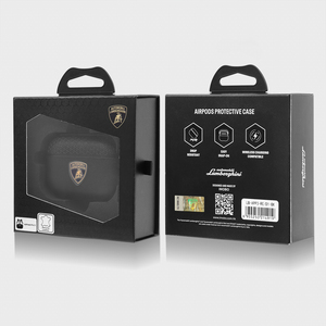 Funda protectora oficial de cuero genuino Lamborghini para AirPods Pro 3 - Product Image 5