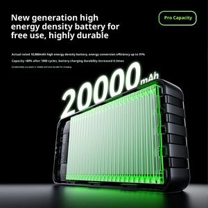 Портативные мини-аккумуляторы (<span class=keywords><strong>Power</strong></span> <span class=keywords><strong>Bank</strong></span>) для быстрой зарядки мобильных устройств, 10000 мАч и 20000 мАч, с 3 кабелями - Product Image 5