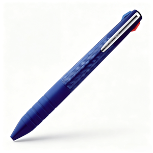 Stylo multi-usage compact Uni Jetstream SXE3-JSS-05 3-en-1, encre noire, rouge et bleue, pointe rétractable 0,5 mm - Product Image 2