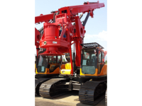 Foreuse rotative hydraulique 150 kNm de couple, machine de forage profond SR150C-SR pour la construction de ponts et de bâtiments