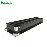 Grille d'air en plastique de plafond réglable de cvc, diffuseur linéaire de fente de ventilation