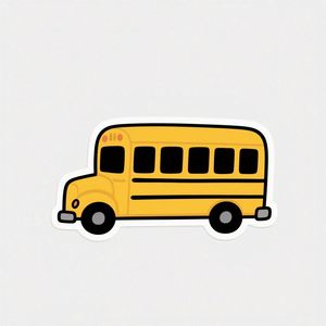 50 pegatinas divertidas, coloridas y lindas de vehículos de viaje para niños, regalo, autobús, escarabajo, coche de dibujos animados - Product Image 1