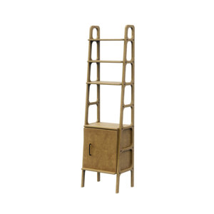 Estantería de <span class=keywords><strong>madera</strong></span> de mediados de siglo con gabinete Estantería de <span class=keywords><strong>escalera</strong></span> vintage Estantería escandinava Estantería de <span class=keywords><strong>madera</strong></span> personalizada <span class=keywords><strong>Escalera</strong></span> de librería - Product Image 5