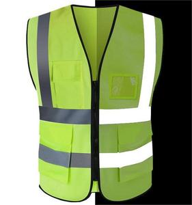 <span class=keywords><strong>Veste</strong></span> de gilet réfléchissant de sécurité pour la construction extérieure de sécurité industrielle uniforme de travail <span class=keywords><strong>sans</strong></span> manches avec logo personnalisé - Product Image 1