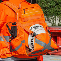 Sac à dos de sécurité pour pompier en polyester haute visibilité Sac et étui de rangement à usage spécial