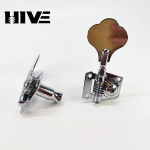 <span class=keywords><strong>Bajo</strong></span> eléctrico de <span class=keywords><strong>4</strong></span> <span class=keywords><strong>cuerdas</strong></span>, pedal abierto, diapasón, clavijas de afinación, perillas de <span class=keywords><strong>cuerdas</strong></span> de Jazz, afinadores de <span class=keywords><strong>Bajo</strong></span> abiertos, pasadores de puente, Plata/negro - Product Image 3