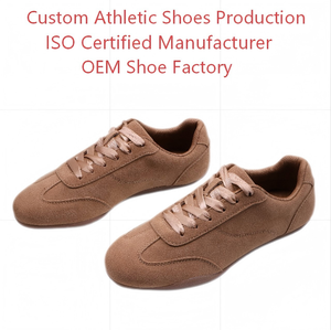 Scarpe da Tennis in Vera Pelle di Cervo con Lacci per Uomo e Donna - Scarpe da Passeggio <span class=keywords><strong>Agnes</strong></span> di Alta Gamma per Signore - Product Image 1