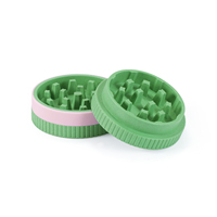 LOGO personnalisé, broyeur à tabac en plastique biodégradable de 2 pouces, broyeur à herbes commercial, accessoires de fumage en gros