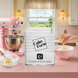 Nuovo Stampo <span class=keywords><strong>per</strong></span> <span class=keywords><strong>Torte</strong></span> Quadrato <span class=keywords><strong>per</strong></span> Crema e Cioccolato, Strumento Essenziale <span class=keywords><strong>per</strong></span> Principianti nel Pasticceria - Product Image 2