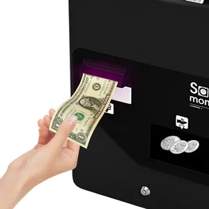 Meilleure qualité professionnelle fabriquée en usine accepteur de pièces en espèces imprimante fiscale kiosque à écran tactile personnalisé pour solution de paiement en espèces