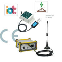 Capteur de conductivité électrique du sol sans fil avec module LoRa pour la détection de la salinité, résolution 0-200 mS, précision 0,01 mS, compatible IoT