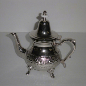 Juego de Tazas de Café Árabe Marroquí, Juego de Té Turco Dorado, Dallah Aislada de Metal, Regalo de Lujo, Estilo Bohemio - Product Image 1