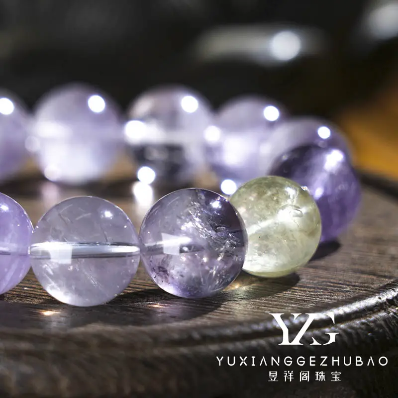 YXG di lusso di Design originale braccialetto di perline con cristalli rotondi pietre curative gioielli di moda braccialetti braccialetti regali feste