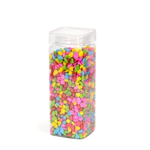 Grava decorativa per acquari, colori assortiti, resistente, non tossica; ideale per abbellire gli acquari e mantenere il substrato. - Product Image 1