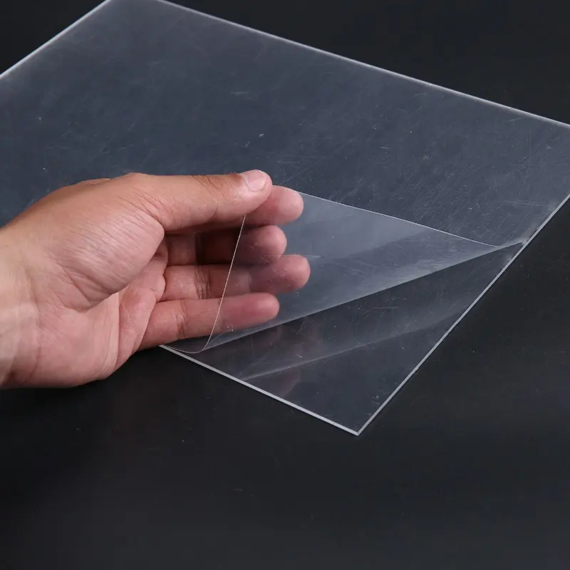 Customize 6MM Plastic Transparent Colour Petg Sheet 4x8 Hard Clear PETG Sheets