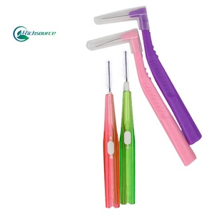 Brosse interdentaire jetable en bambou pour orthodontie, brosses pour appareils dentaires <span class=keywords><strong>avec</strong></span> nettoyage antibactérien des <span class=keywords><strong>dents</strong></span> - Product Image 2