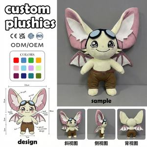 Fabricante de Peluches Personalizados con MOQ Bajo, Peluche de Pingüino Azul Personalizado con <span class=keywords><strong>Ojos</strong></span> Cerrados, Muñeco de Peluche Suave - Product Image 4