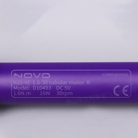 Motor Tubular Inteligente de 25 mm, Moderno, Impermeable, con Batería de Litio y Conexión WiFi, Fácil Instalación, para Uso Doméstico y en Gimnasios