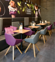 Solution clé en main pour la création d'un magasin de crèmes glacées et de gelato sur mesure, design d'intérieur, décoration et aménagement de boutique