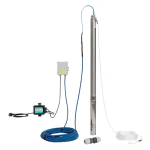 Easy installation Water-supply unit with submersible-motor pump, control and complete accessories